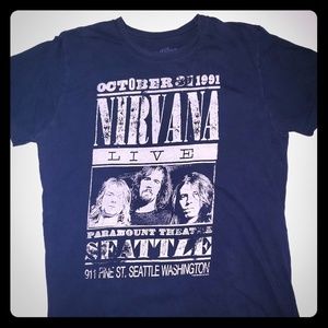 Nivrana Live 1991 Seattle T-shirt